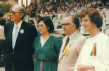 Ken and Betty Dyer, Gregory Pec and Lori Yin